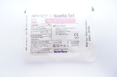 Teleflex 9018 Arrow EZ-IO Ndle Set 15mm x 15ga (x)